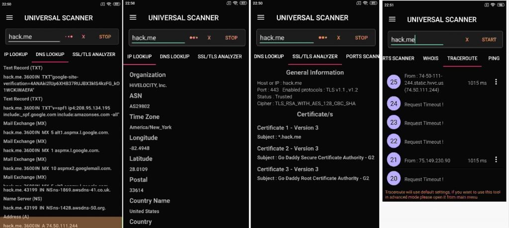 Network Manager - Universal Scanner